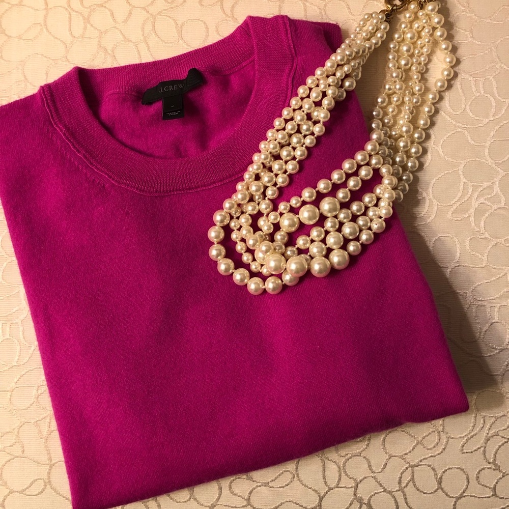J.Crew Pink Sweater